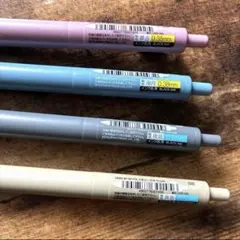 【新品、樹脂玉付き】ユニボールワンF 夢占 黄昏 海月 夜凪 限定 4本セットのサムネイル