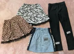 LOVE BOAT スカートとレギンスセット 110cm