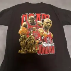 Michael Jordan GOAT Tシャツ ブラック