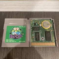 【ポケットモンスター】 電池交換済 GBソフト グリーン