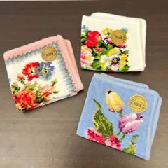 『新品』FEILERフェイラー ハンカチ 3枚セット