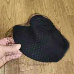 ブラック ベレー帽 ネット付き、新品