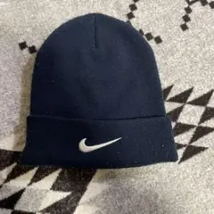 Nike ネイビー ニット帽