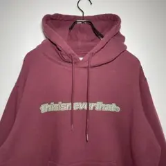 thisisneverthat パーカー　サイズM フーディー　希少カラー　古着