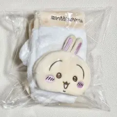 海外 MINISO ちいかわ ふわふわ 手袋 うさぎ③