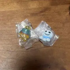 ディズニーキャラクター めじるしアクセサリー winter ガチャ２個セット