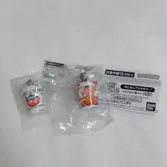 新品カップヌードル　めじるしアクセサリー　チリトマト　トムヤムクン　ガチャガチャ