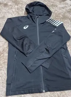 【美品】ASICS フード付きジャージ