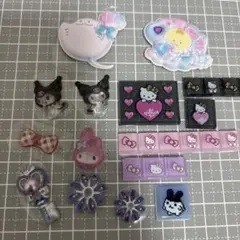 ボンボンドロップシール マイメロ クロミ キティ タイルシール まとめ売り