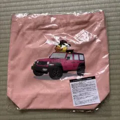 Jeep オリジナル トートバッグ ピンク