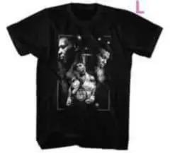 ボクシング　グラフィックTシャツ　世界チャンピオン　マイク　タイソン　黒　Lのサムネイル