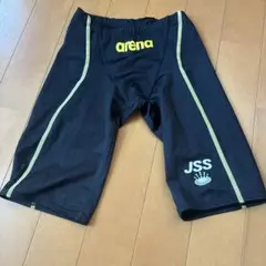美品！arena s競泳水着 JSSロゴ入り S黒アリーナjss