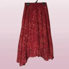 y2k フェアリーコア ロデオクラウンズ プリーツ イレギュラーヘム スカート