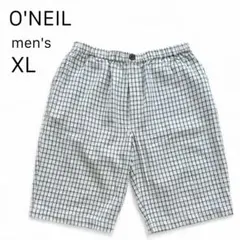 O'NEIL ハーフパンツ チェック柄 y2k コットン メンズ XL ショートのサムネイル