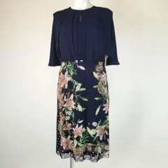 VIVIENNE TAM 花柄刺繍ワンピース ボレロセット - メルカリ