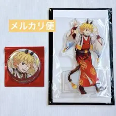 鬼滅の刃 干支2026 午年 アクリルスタンド 缶バッジ 我妻善逸