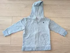 POLO Baby フード付きグレー トレーナー 90