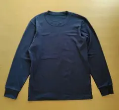 ユニクロ 超極暖 クルーネック ネイビー 紺 S ヒートテック ウルトラウォーム