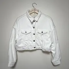 ZARA trf collection クロップドボアジャケット