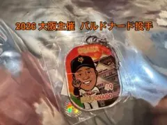2026 大阪主催 バルドナード投手 アクリルキーホルダー