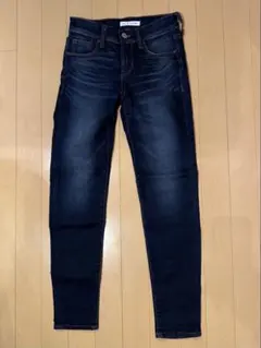 AZUL BY MOUSSY スキニーデニム ダークブルー