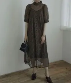acka sheer camisole onepiece オケージョン お呼ばれ - メルカリ
