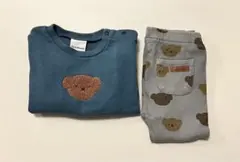 Dick Bruna クマ刺繍 トレーナーとレギンスのセット