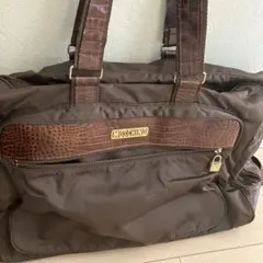 MOSCHINO ブラウン ボストンバッグのサムネイル