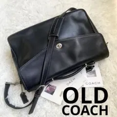 COACH オールドコーチ メトロポリタン 黒 ビジネス A4収納 PC収納