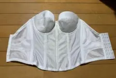 ホワイト コルセット ブライダルインナー E65