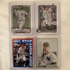 topps Aaron Judge アーロン ジャッジ 4枚セット