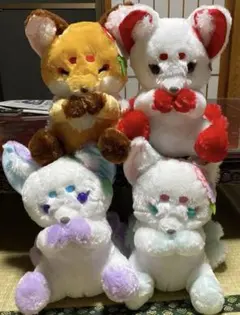 ちょコンと九尾さま　花人形　超BIGぬいぐるみ　全４種セット ちょコンと九尾さま 花人形 ウルトラBIG 全4種 コンプリート - メルカリ
