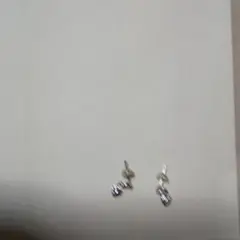ホワイトゴールドピアス緊急値下げ
