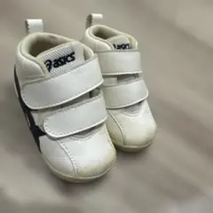 asics スクスク　ベビーシューズ 12.5cm ホワイト