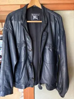 Burberrys レザーブルゾン スペイン製　シープスキンジャケットのサムネイル