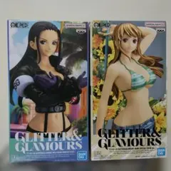 ワンピース☆ナミ&ニコ・ロビン〜エッグヘッドフィギュアセット