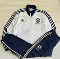 チェルシー ナイロンジャケット　セットアップ　上下 y2k adidas 00s Chelsea ジャケット セットアップ y2k - メルカリ