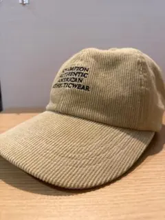 Champion コーデュロイ キャップ ベージュ