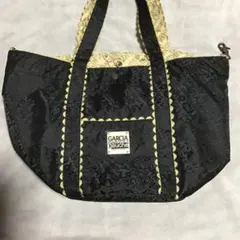 GARCIA gauche トートバッグ 黒/黄色