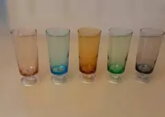 医療器具 昭和レトロ ガラス シカン瓶 回転式シカン瓶スタンド 4色