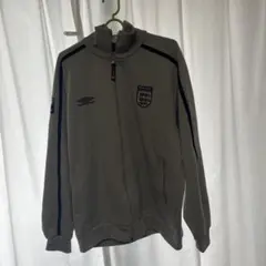 ※大幅値下げ　Umbro イングランド代表ジャージ グレー古着多少値下げ交渉あり