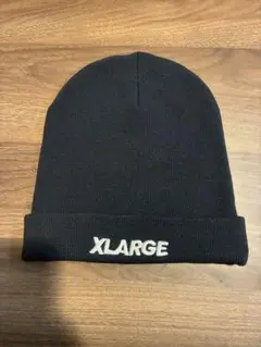 XLARGE Champion ニット帽 ビーニー ネイビー
