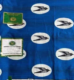 Vlisco オランダ製 ワックスプリント 生地 鳥柄