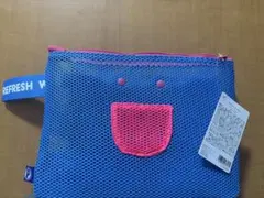 PLAZA BASICS Laundry Pouch ブルー×ピンクのサムネイル