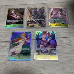 ワンピースカード　ナミ　ボニー　カタクリ　光月日和　コアラ黄色まとめ売り