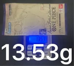Anime25th collectionワンピースカード 13.53g