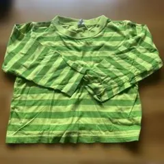 長袖カットソー 3点セット (緑・黒グレー・黄緑)