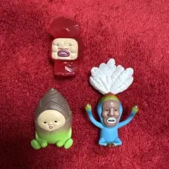 こびとづかん　こびとマスコット4 マヨケシロバネ など　3種