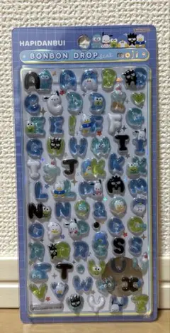 [正規品] ボンボンドロップシール はぴだんぶいmoji