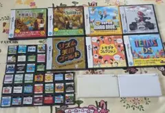 「動作品」　ニンテンドーDS Lite 本体2台　ゲームソフト40個　セット